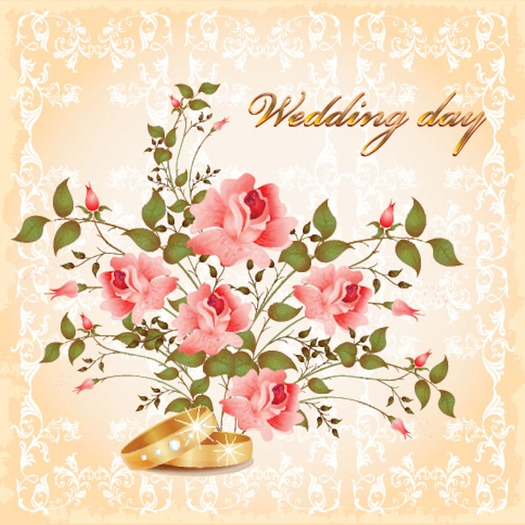 Wedding Day Greeting Card