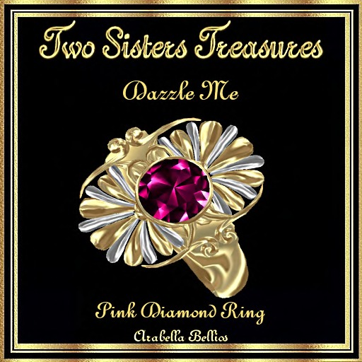 TST - DAZZLE ME PINK DIAMOND RING YG