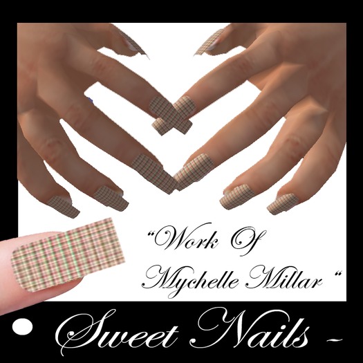 Long Nails 15 Colorful Chess Collection
