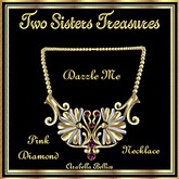 TST - DAZZLE ME PINK DIAMOND NECKLACE YG