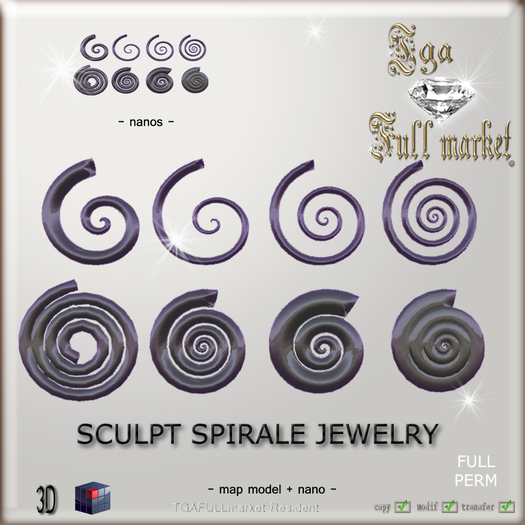SCULPT SPIRALE JEWELRY