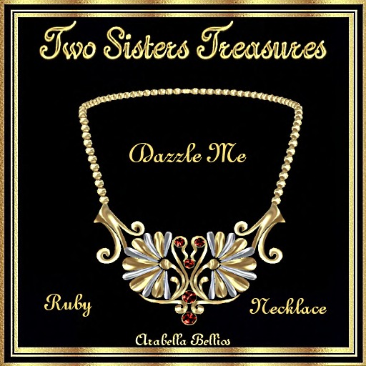 TST - DAZZLE ME DAZZLE ME RUBY NECKLACE YG