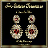 TST - DAZZLE ME DAZZLE ME RUBY EARRINGS YG