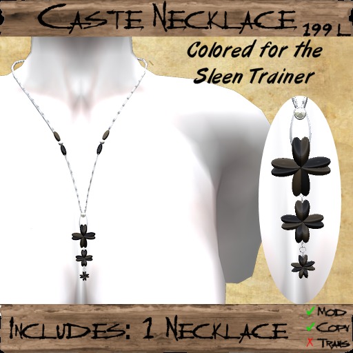 Sleen Trainer Necklace (MP) (tgc1786)