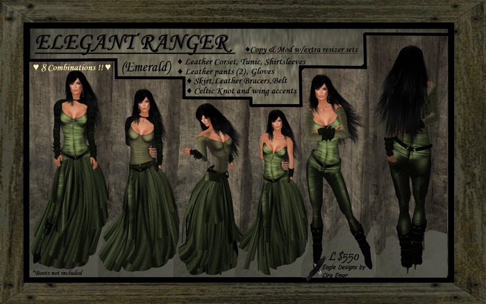 ELEGANT RANGER - Black - CRATE