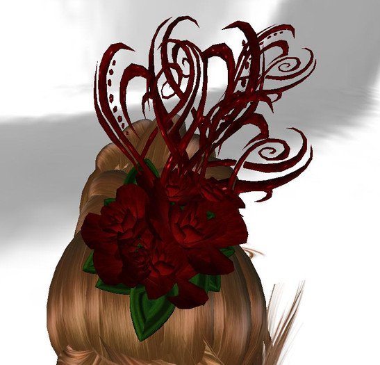 Hearts and Roses Fascinator, cm