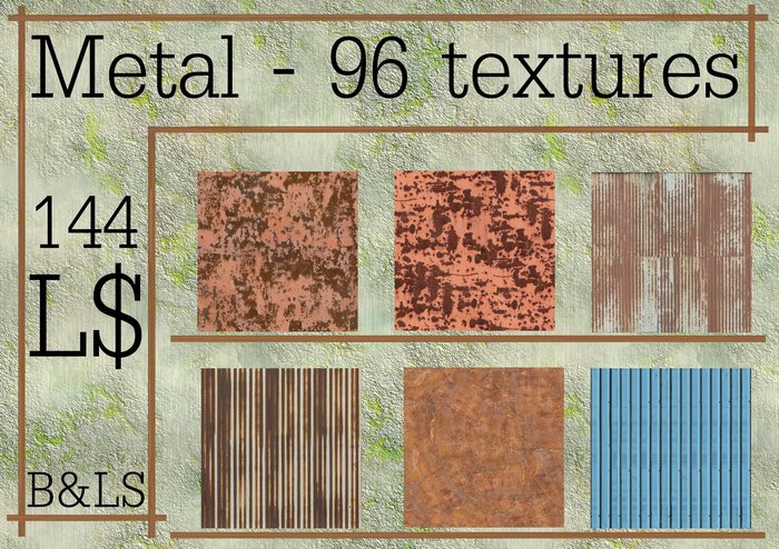 B&LS - metal - 96 textures