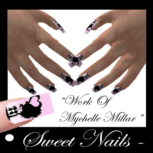 Long Nails 13 colored Romantic Collection