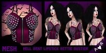 ^v^DRBC^v^ Hell Bent Lipstick Bettie Bustier