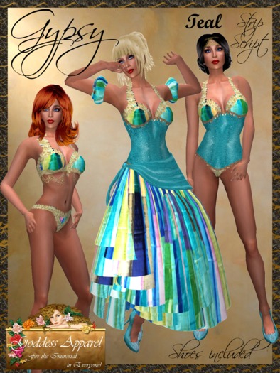 *Goddess* Gypsy Teal