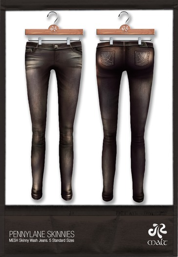 .:MALT:. MESH PennyLane Skinnies - JustTeal