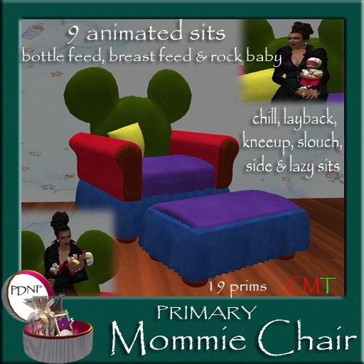 PDN: MOMMIE CHAIR PRIMARY BOXED