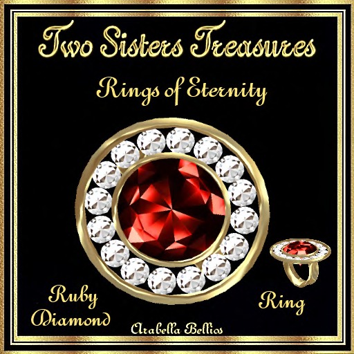 TST - RINGS OF ETERNITY RUBY DIAMOND RING YG