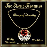 TST - RINGS OF ETERNITY RUBY DIAMOND NECKLACE YG