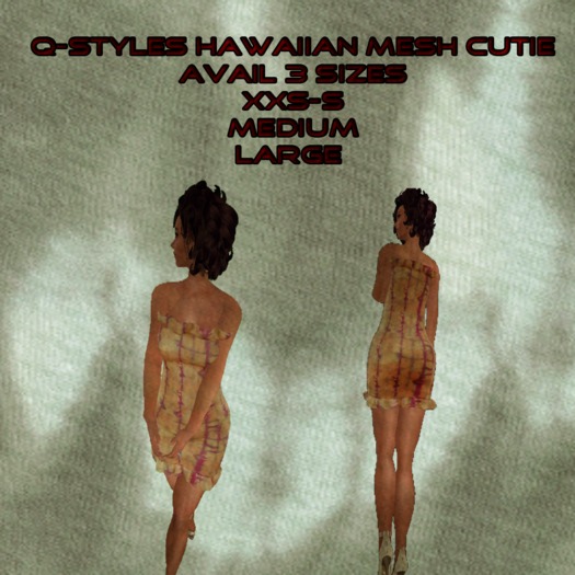 Q-Styles Hawaiian Cutie