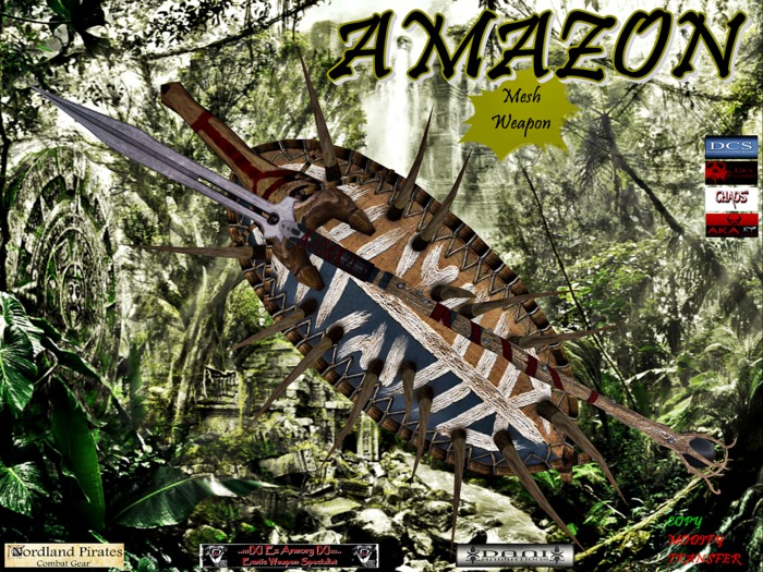 Amazon Hunter Tribal Weapon 5.0 (Mesh)