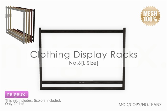 :neigeux: Clothing Display Racks No.6[L]