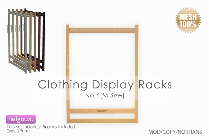 :neigeux: Clothing Display Racks No.6[M]