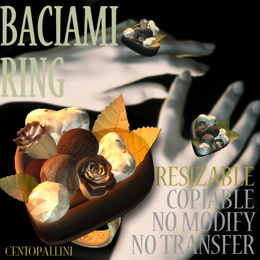 *CentoPallini* Baciami Ring