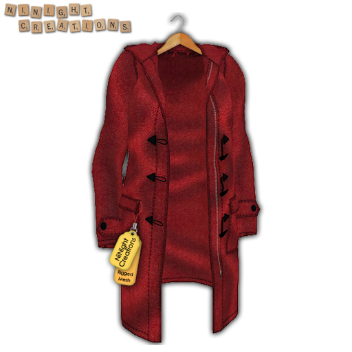 NN Mesh Ladies Duffle Coat 6