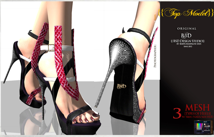 {{BSD Design studio}}Top model -red quilted set -with 3 colours [ exclusive mesh]
