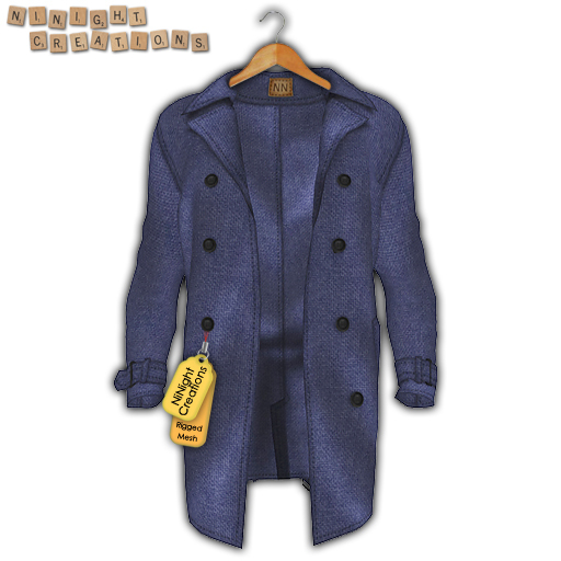 NN Mesh Mens Trench Coat 3