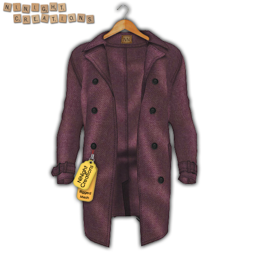 NN Mesh Mens Trench Coat 7