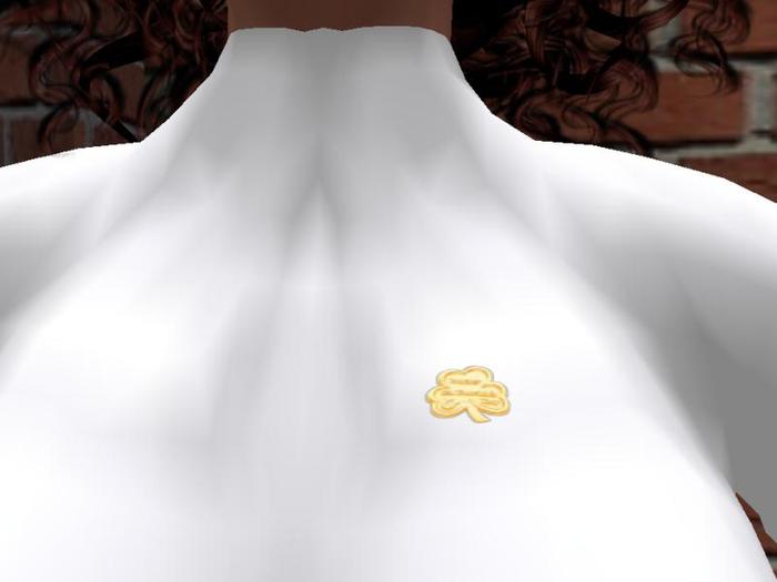 Happy St. Patrick's Day Clover Pin