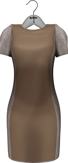 NYU - Honeycomb Dress, Brown