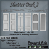 -TC- Shutter Pack 2 Mesh 50% Discount!!