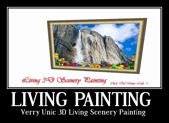 Living Scenery Painting ---/
