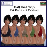 (Box) Half Tank Top Blue - Freya's Ironworks