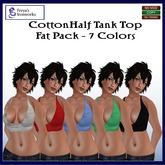 (Box) Cotton Half Tank Top Fat Pack - Freya's Ironworks