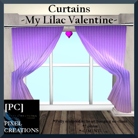 [PC] MY LILAC VALENTINE - CURTAINS (Boxed)