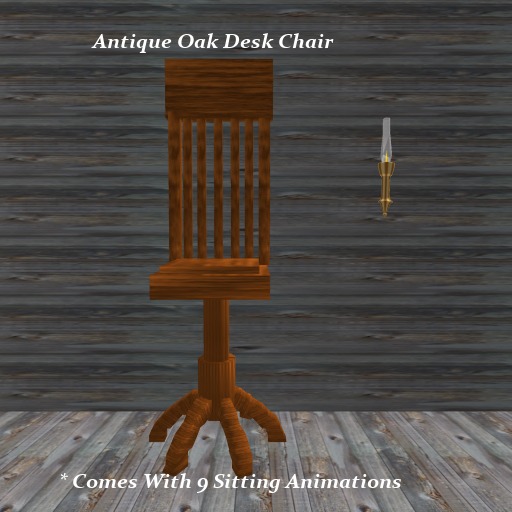 Rolltop desk chair