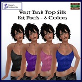 Vest Tank Top Silk Fat Pack - 8 Colors