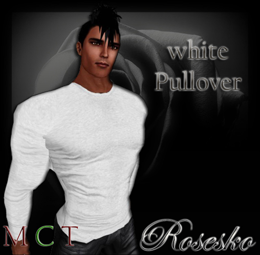 .:Rosesko:. white pullover