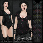:::Sn@tch Julie Floral Blouse:::