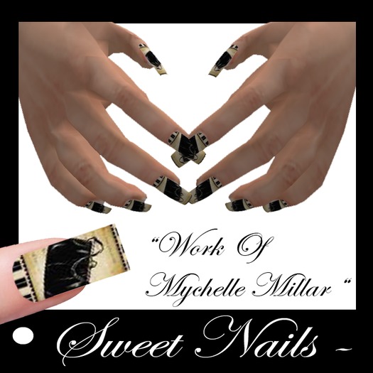 Long Nails 01 Retro Collection