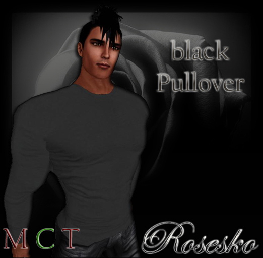 .:Rosesko:. black pullover