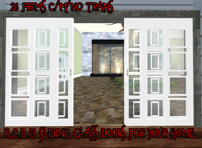 R.C.D.13 Sliding Glass Doors For Your Home