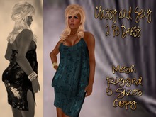 Gabrielle Mesh Dress 5 Size Rigged