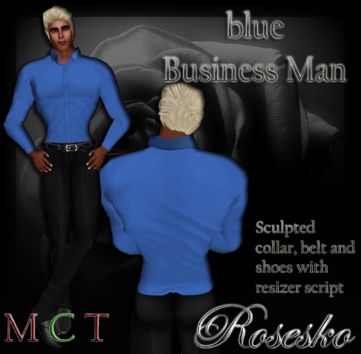 .:Rosesko:. Blue Business Man
