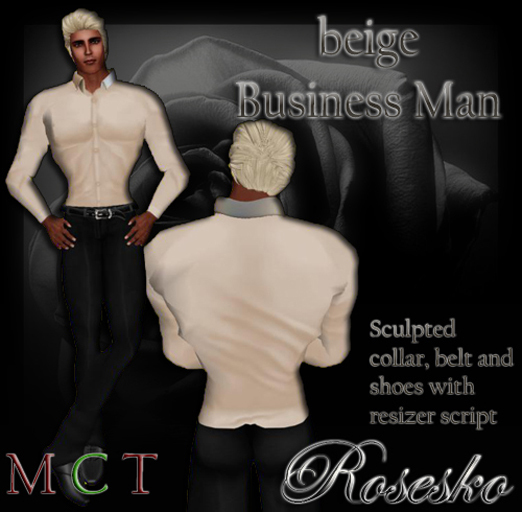 .:Rosesko:. Beige Business Man