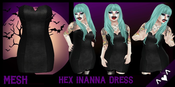^v^DRBC^v^ Hex Inanna Dress
