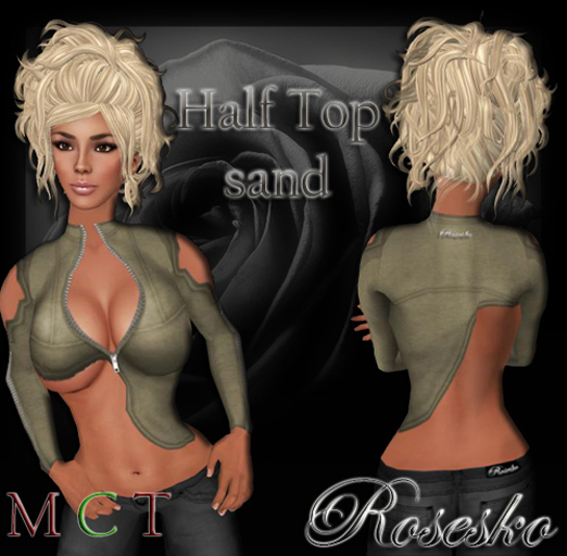 .:Rosesko:. Half Top sand