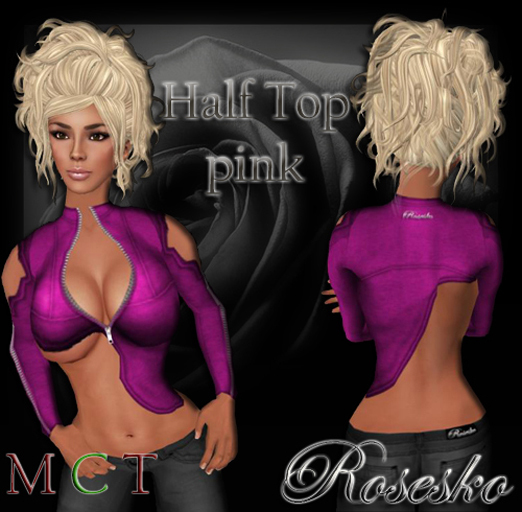 .:Rosesko:. Half Top pink