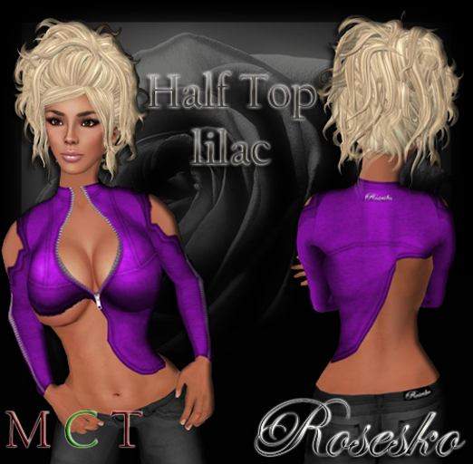 .:Rosesko:. Half Top lilac