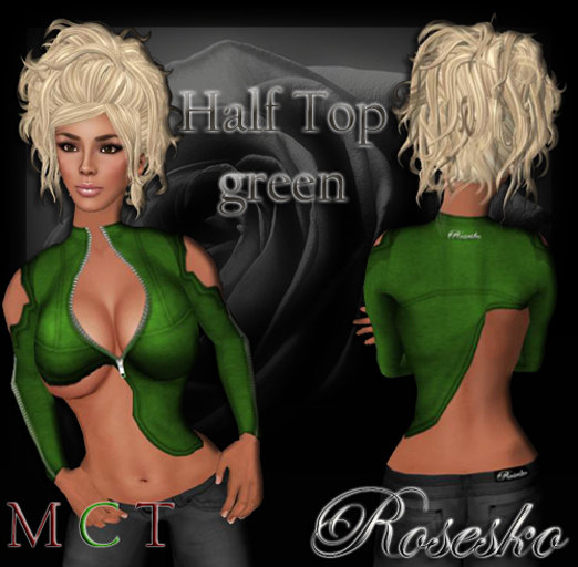 .:Rosesko:. Half Top green