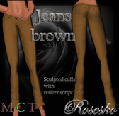 .:Rosesko:. Jeans brown 